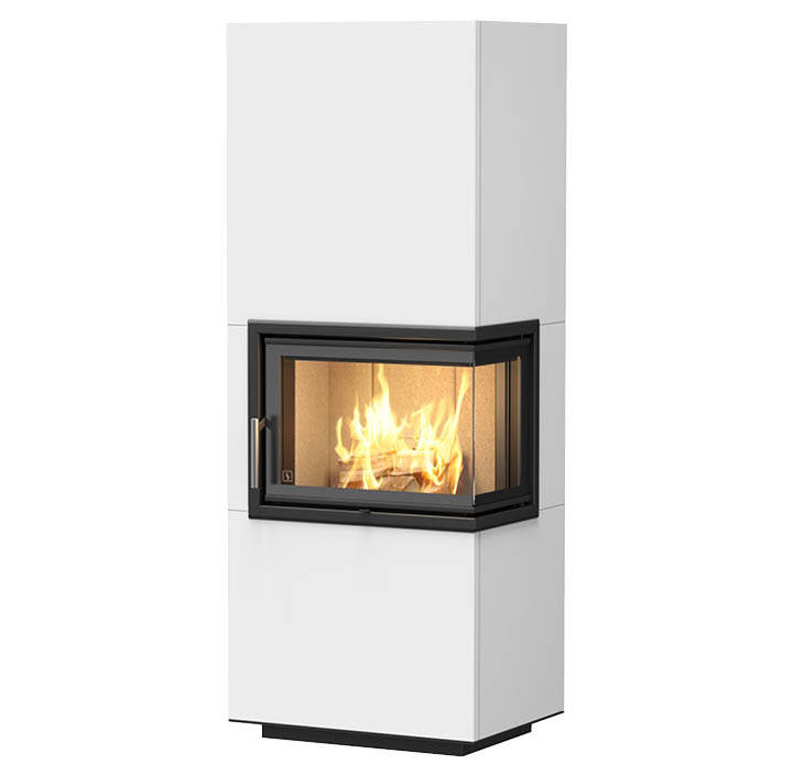 komplet pejs Scan 5003 S FR med pejseindsats og pejseindfatning