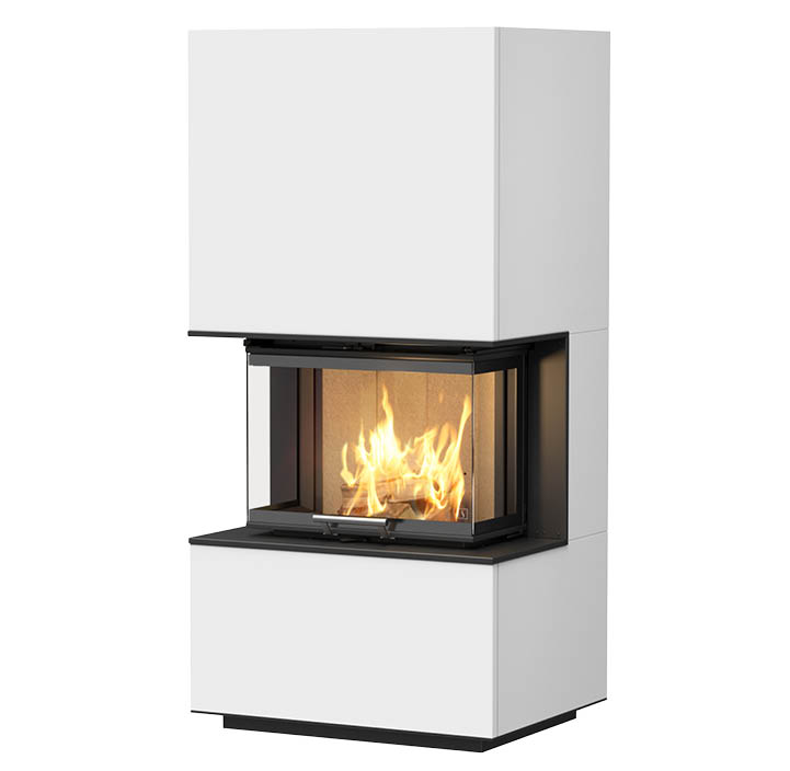 komplet pejs Scan 5004 S FRL med pejseindsats og pejseindfatning